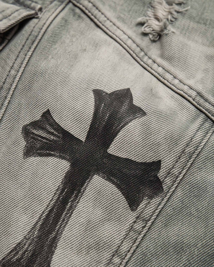 GRYFT SYMBIOTE Series | Grunge Washed Cargo Pants