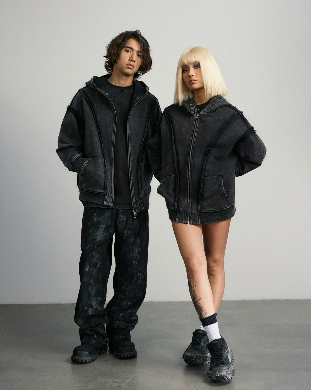 GRYFT Wasteland Loose Zip Hoodie