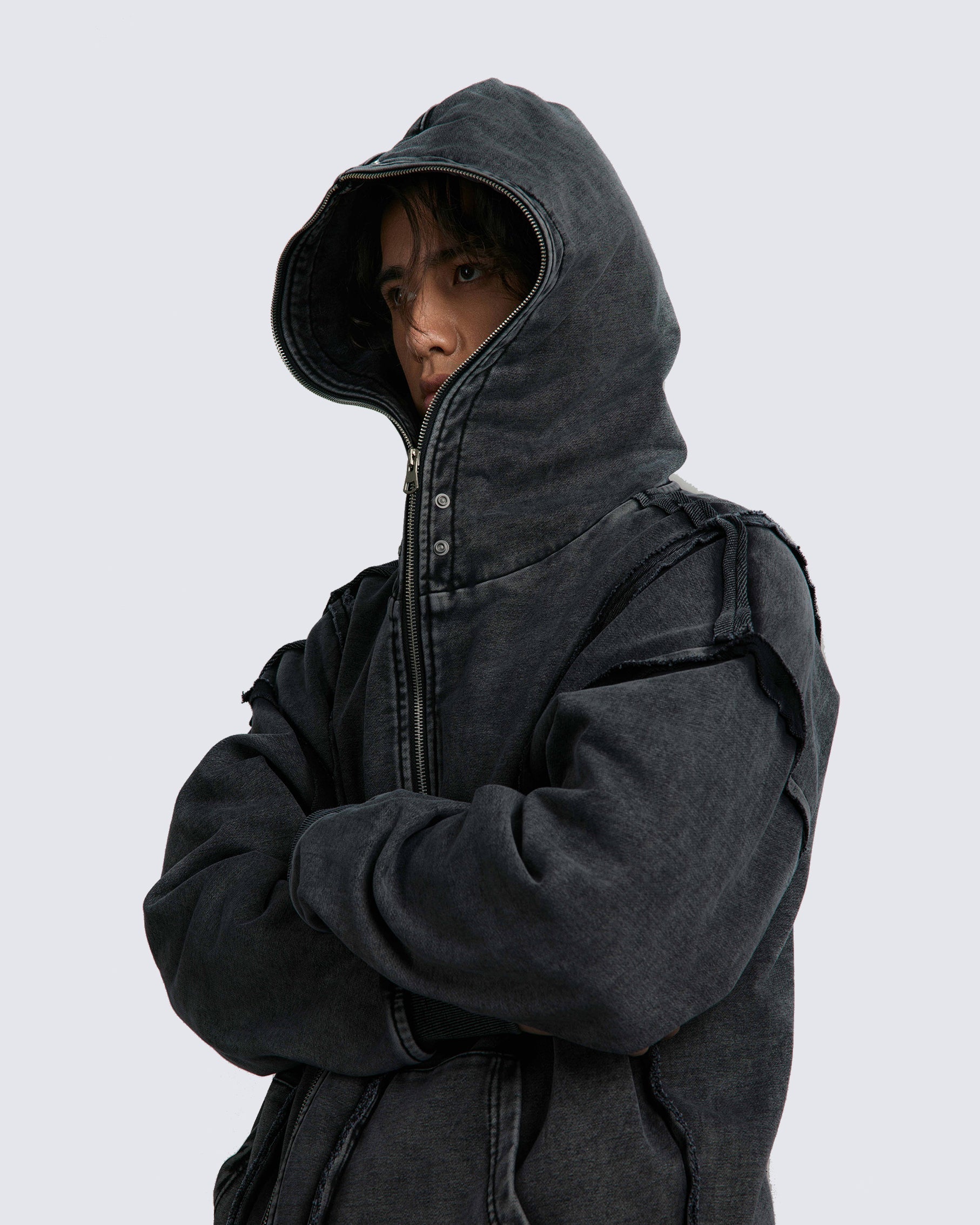 GRYFT Wasteland Loose Zip Hoodie