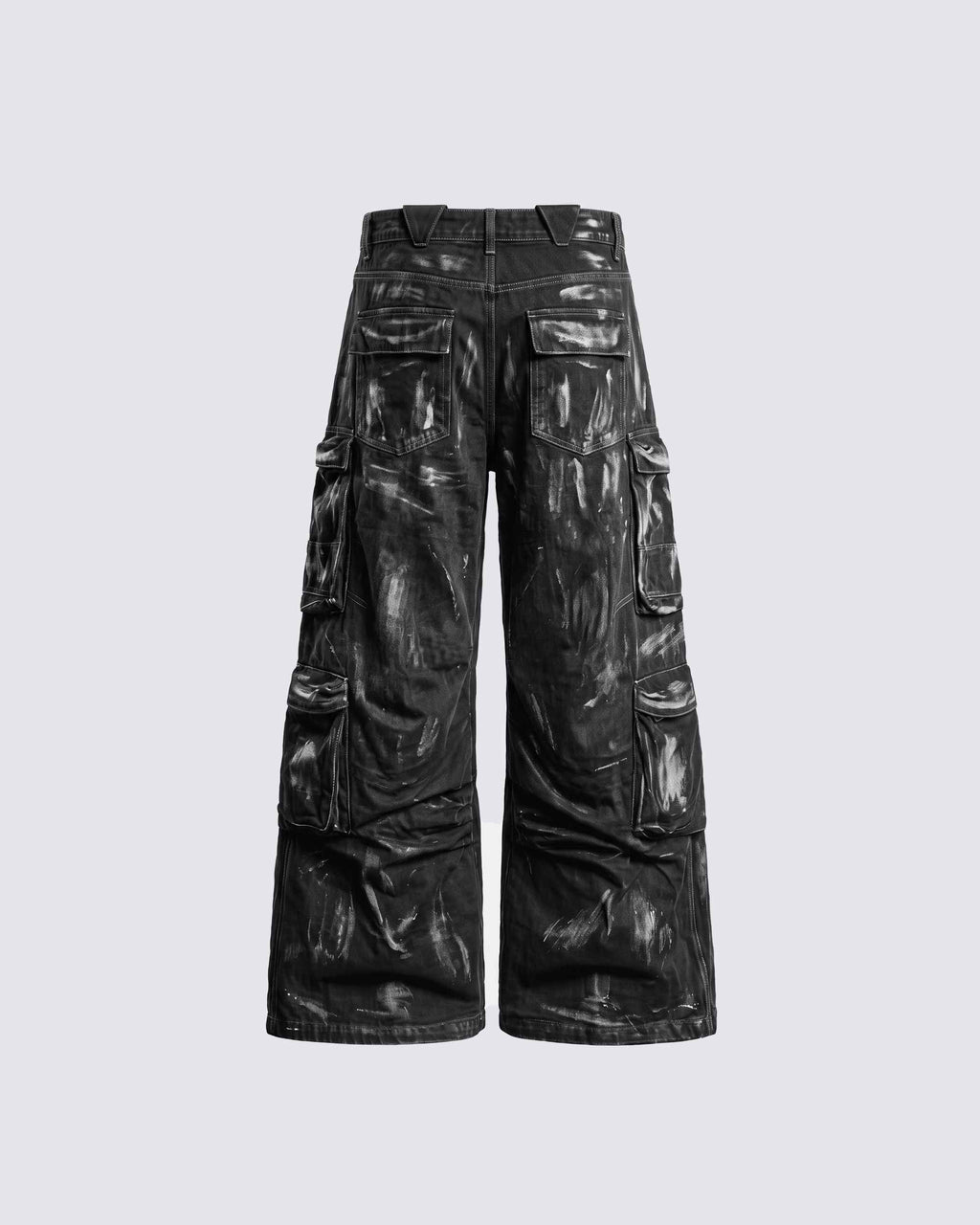 BARREN Series | Apocalyptic Pilgrimage Cargo Wide Pants