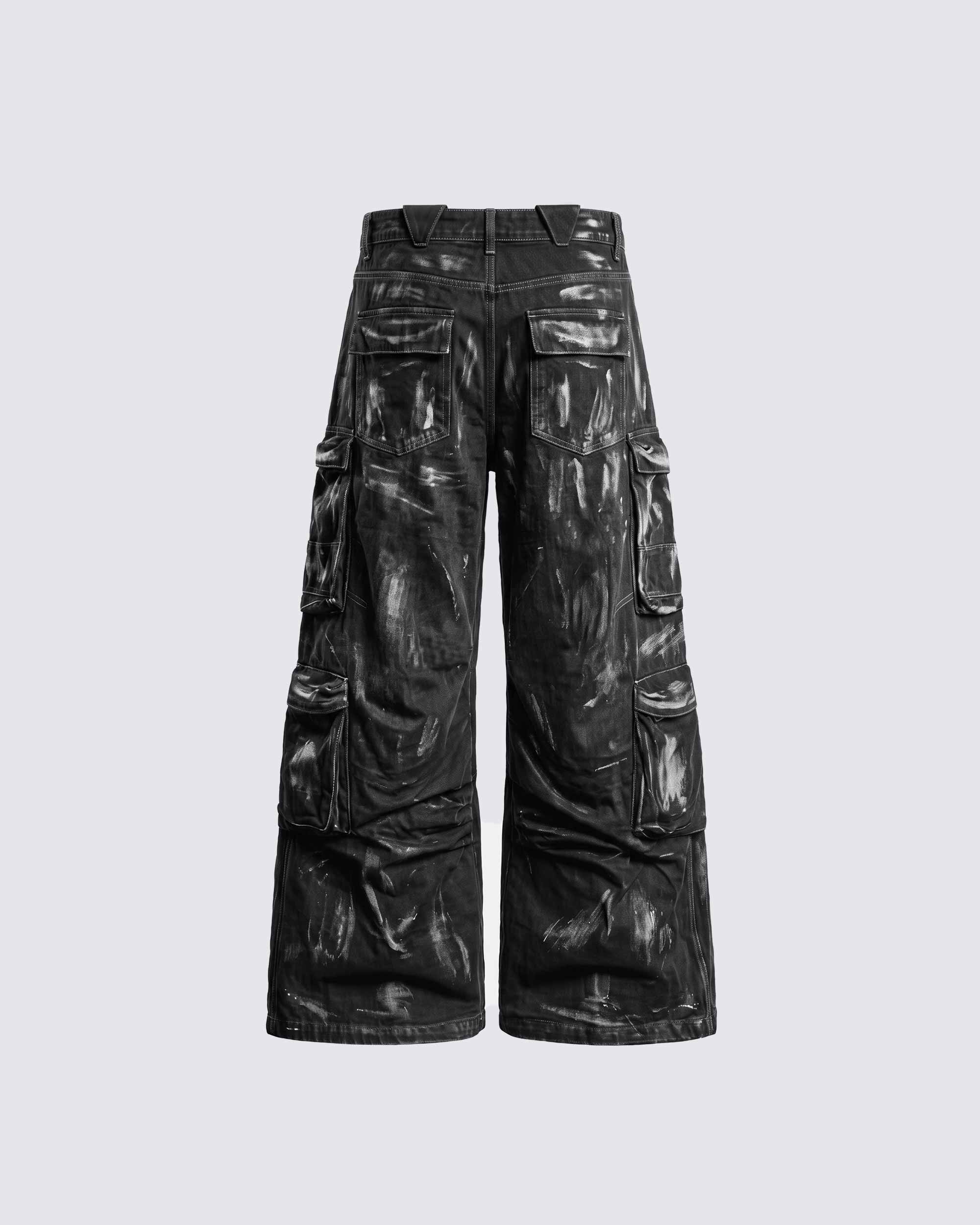 BARREN Series | Apocalyptic Pilgrimage Cargo Wide Pants