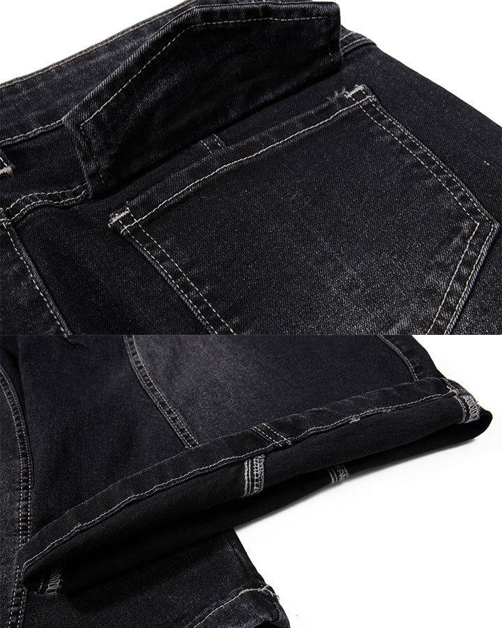GRYFT Y2K Washed Lace-Up Jeans