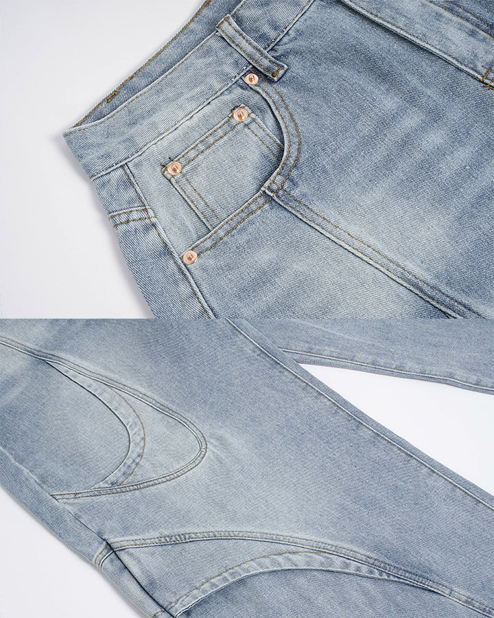 GRYFT Baggy Washed Jeans