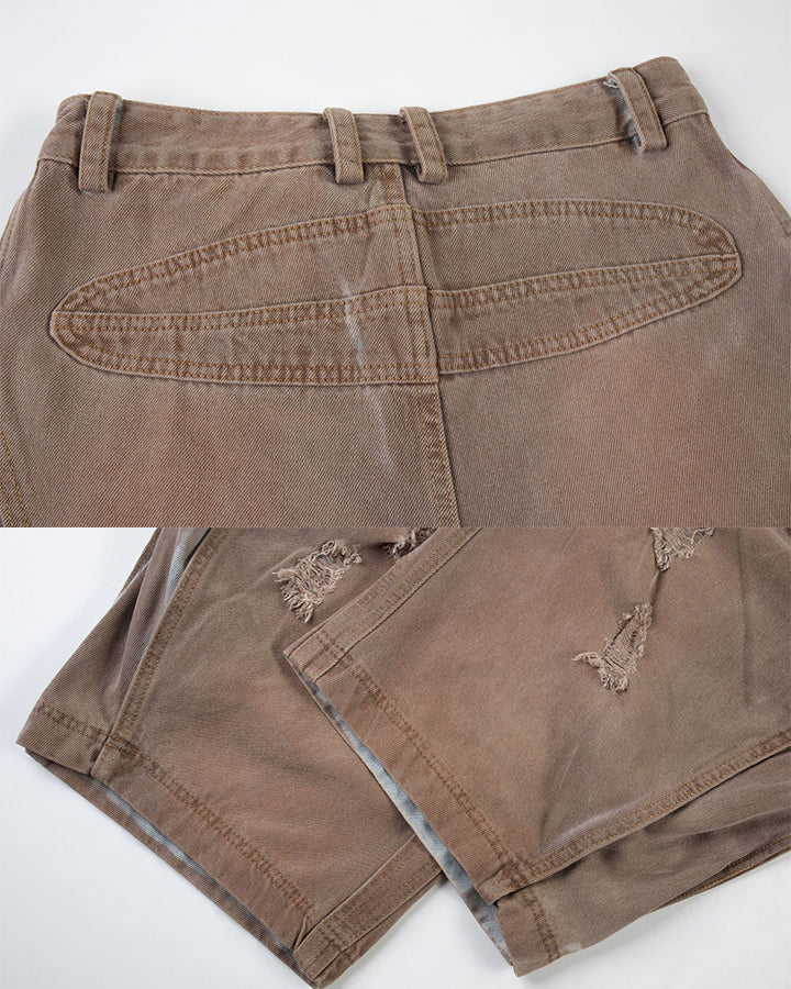 GRYFT Utility Washed Cargo Jeans