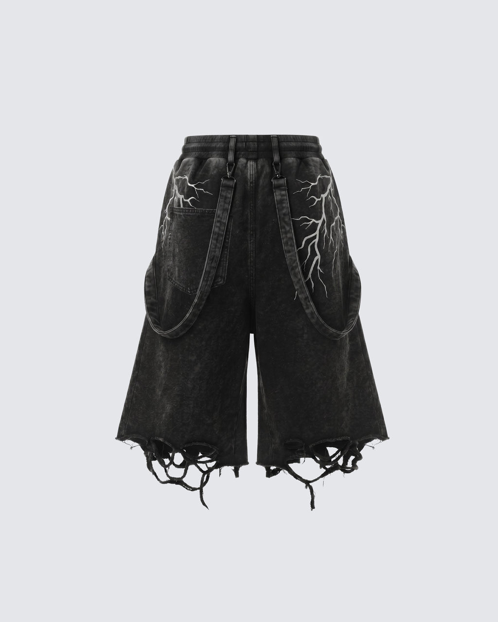 LIGHTNING Series | New Strap Wide-Leg Shorts