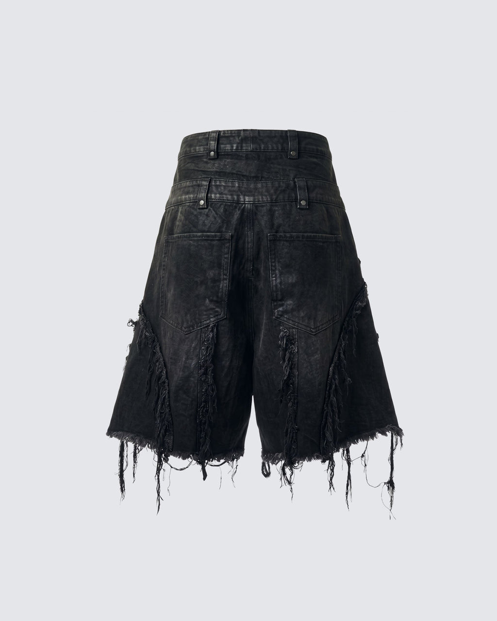 BARREN Series | Apocalyptic Pilgrimage Distressed Wide Shorts
