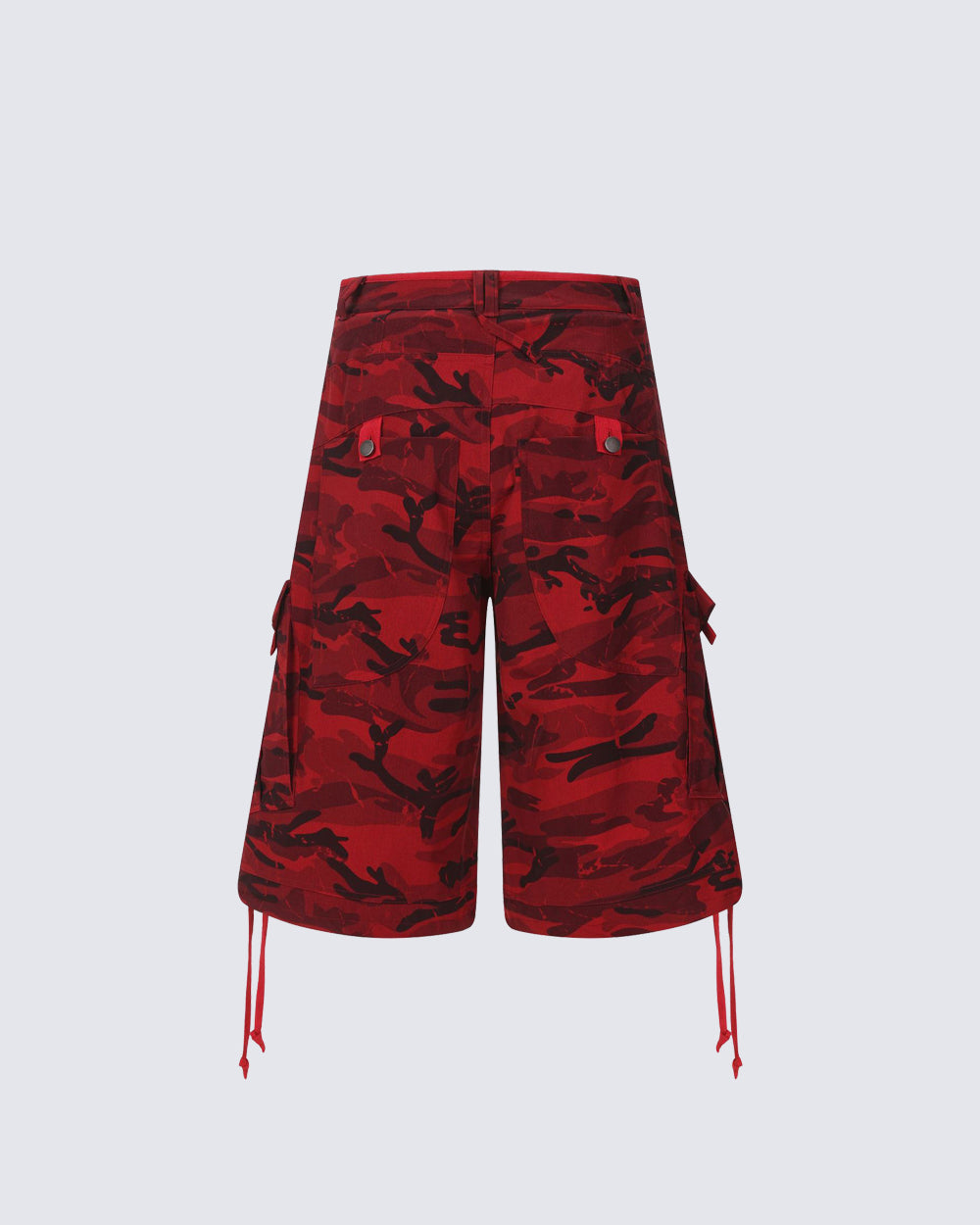 Light Asian Street Camo Utility Shorts