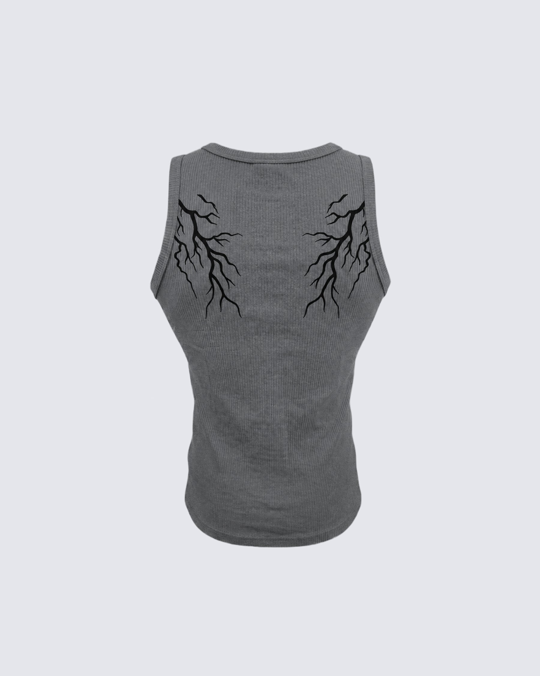 LIGHTNING Series | Street Style Ribbed Tank Top