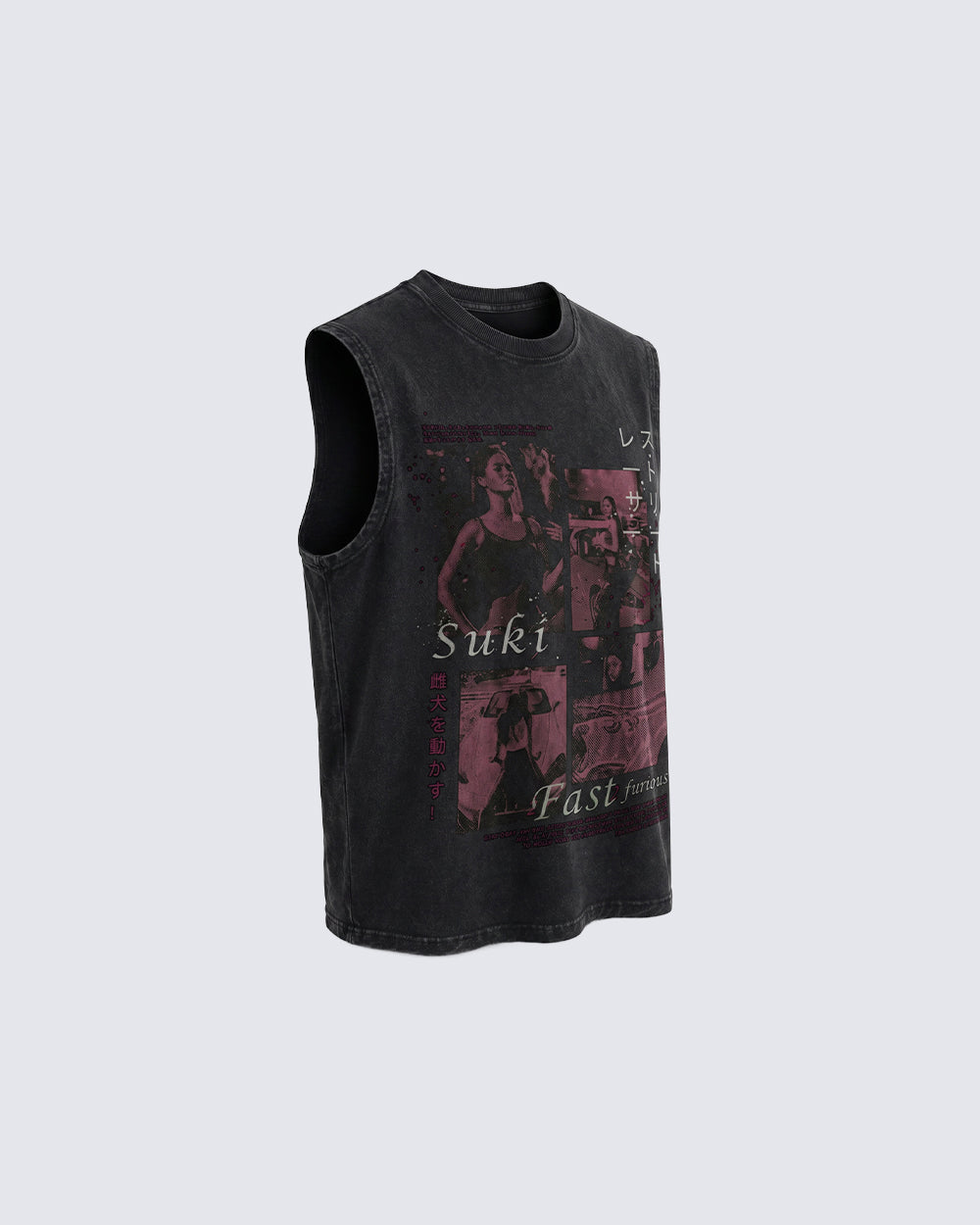 GRYFT Street Washed Sleeveless Tee