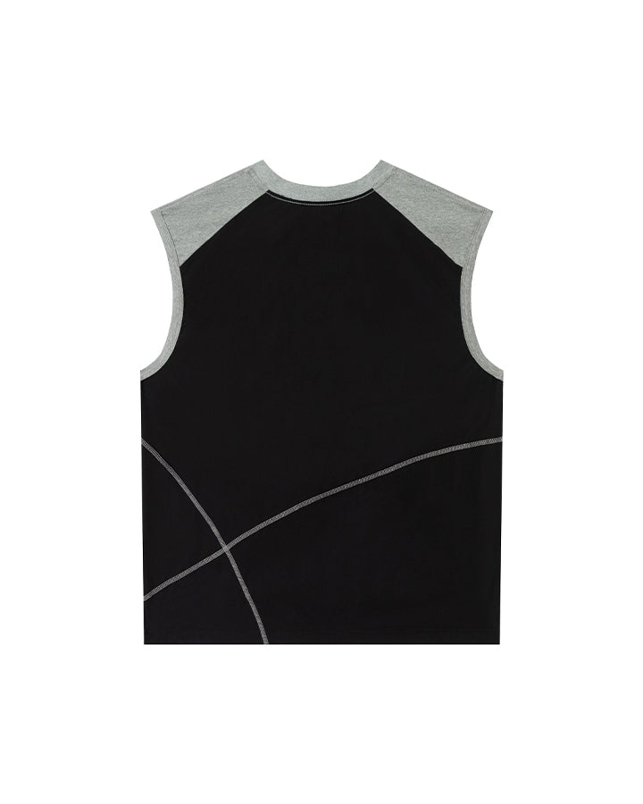 Deconstructed Stitched Ice-Feel Quick-Dry Summer Tank Top