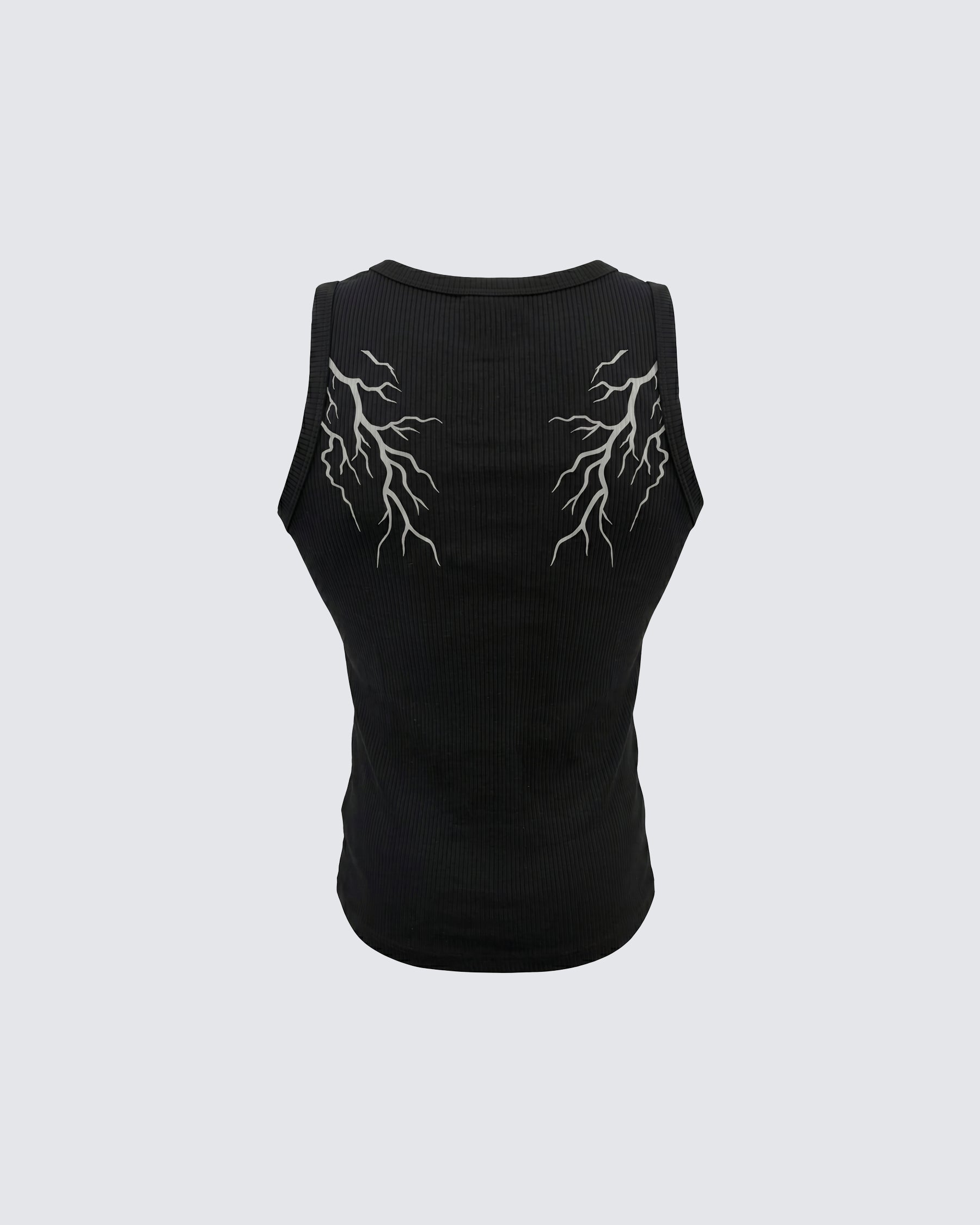 LIGHTNING Series | Street Style Ribbed Tank Top