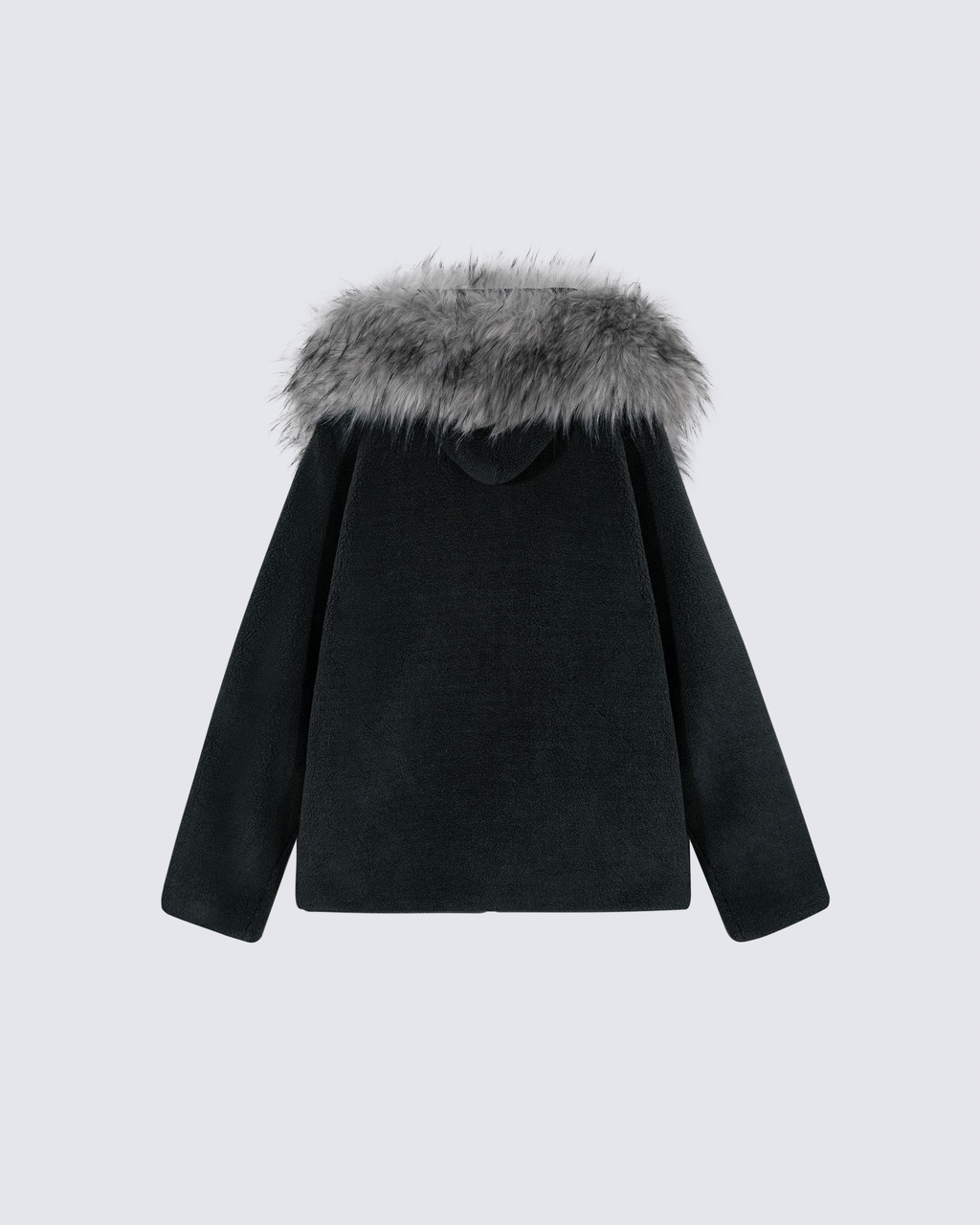 Fleece Hooded Padded Jacket
