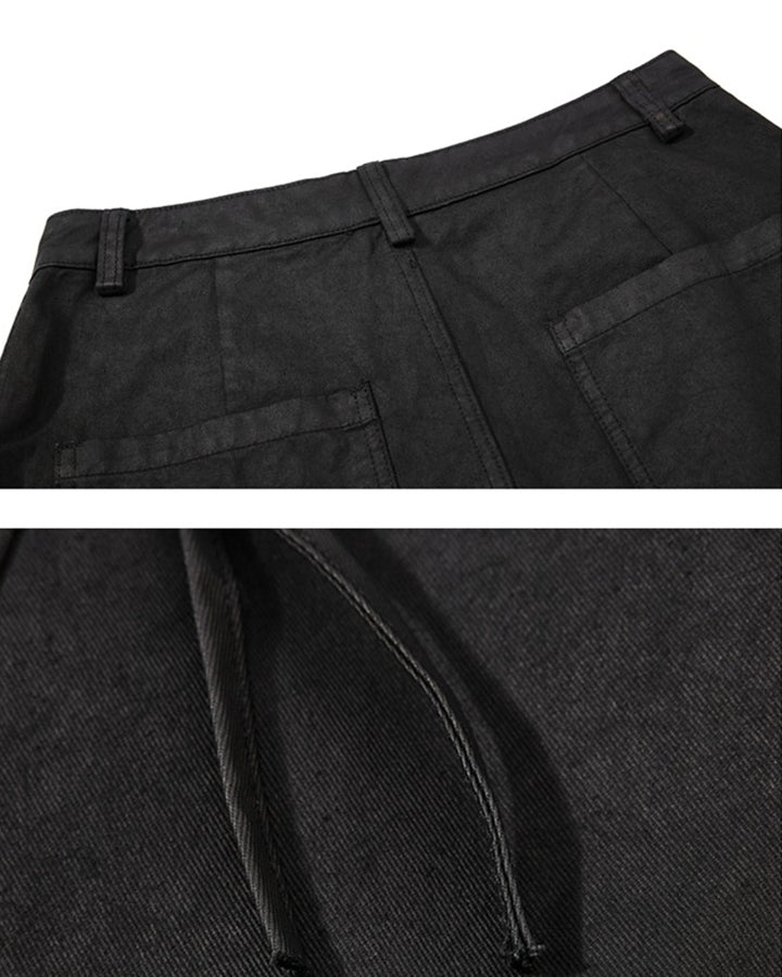 High-Street Drawstring Cargo Shorts