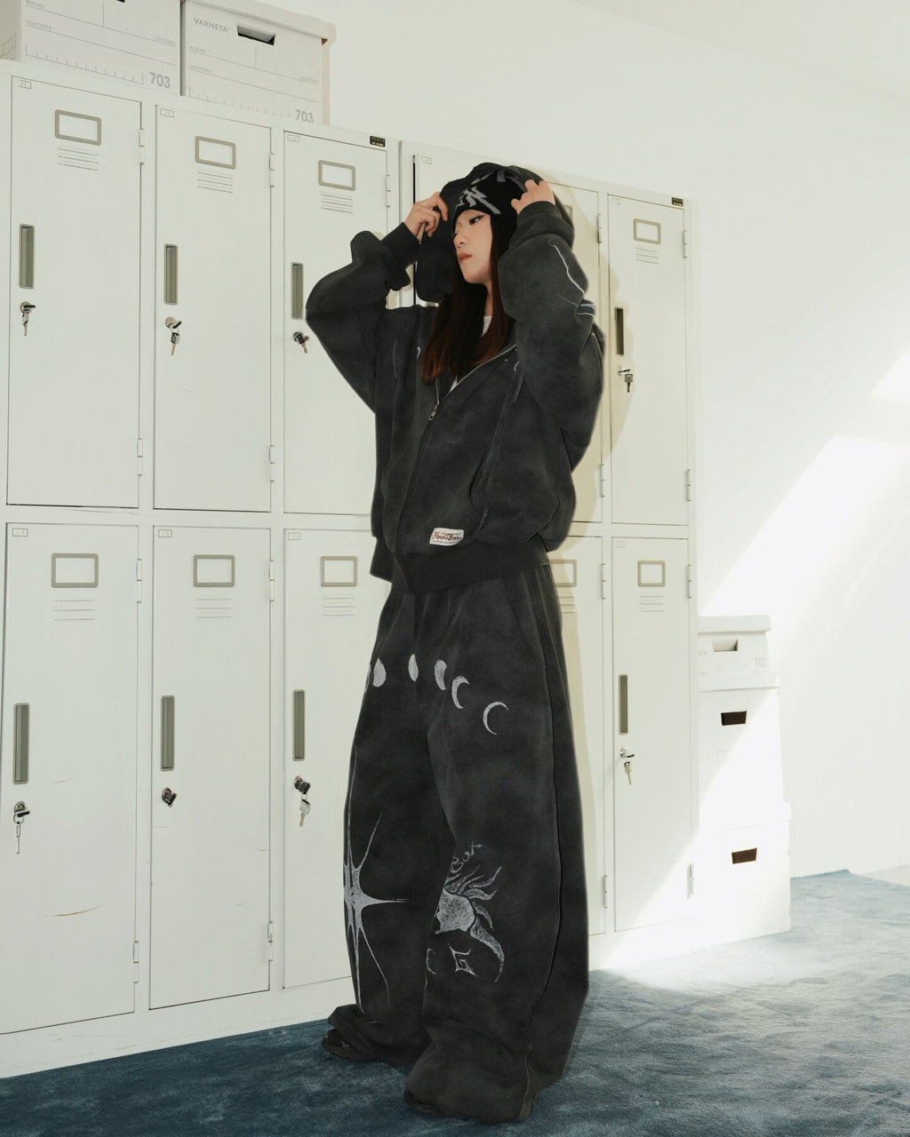 Unicorn – Street Hoodie – Dark Grey