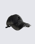 Distressed Logo Baseball Cap - Dark Grey