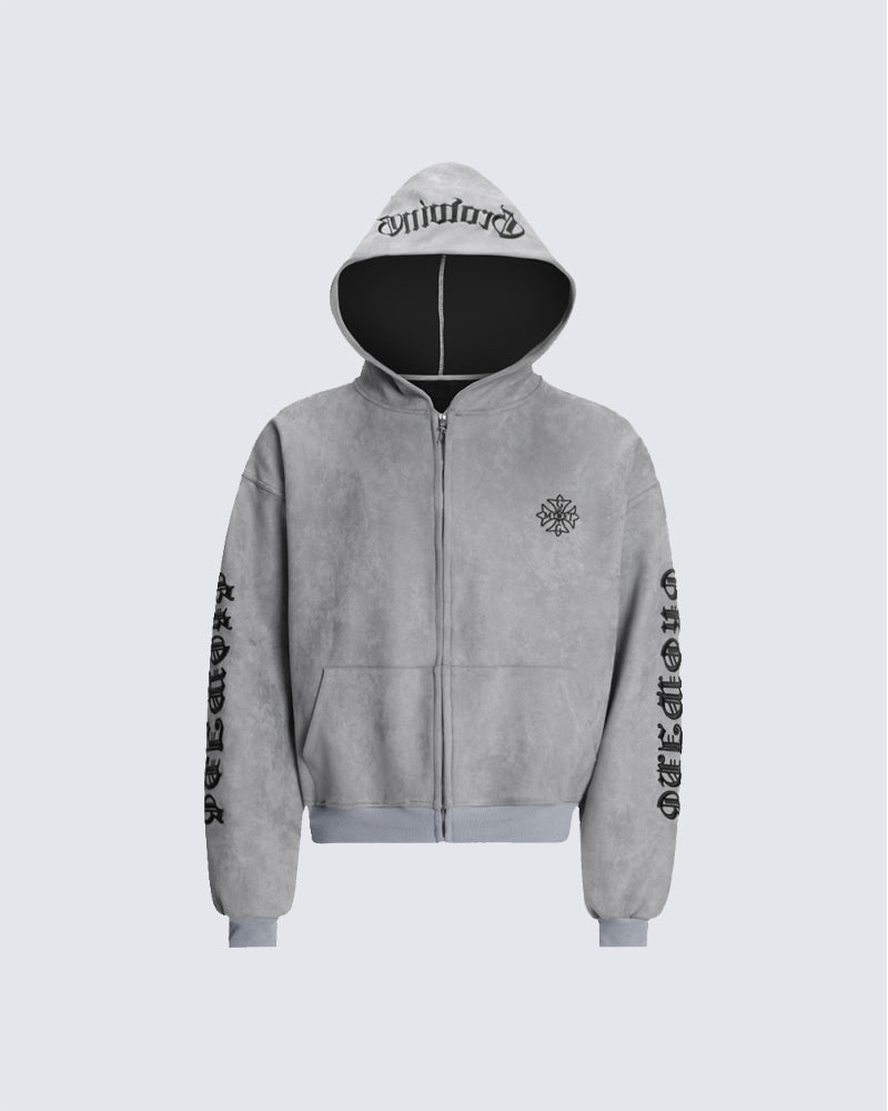 GRYFT Dark Washed Hoodie