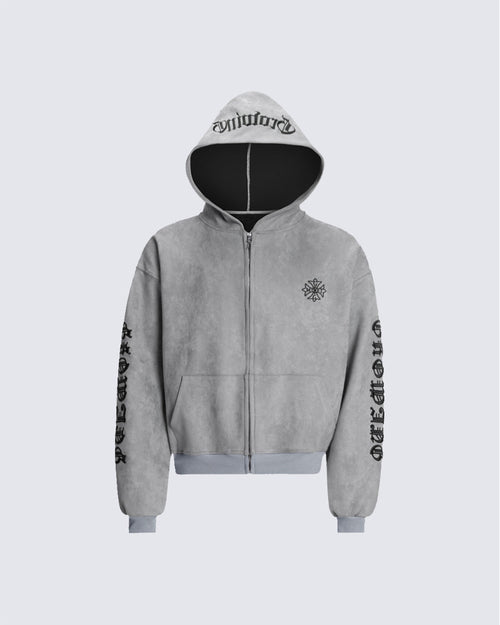 GRYFT Dark Washed Hoodie