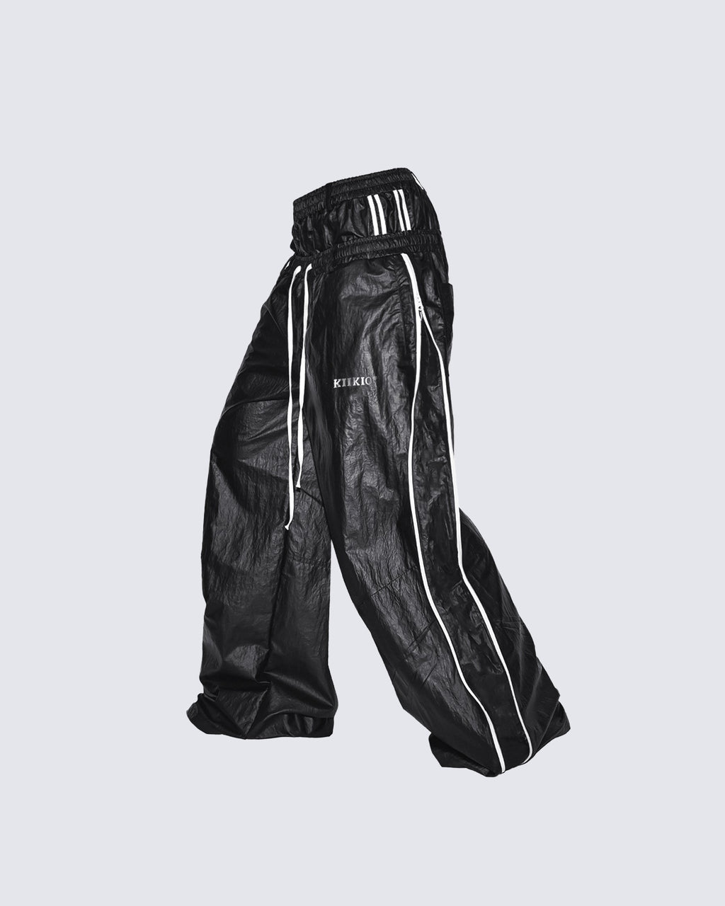 GRYFT Gloss Double-Waist Pants