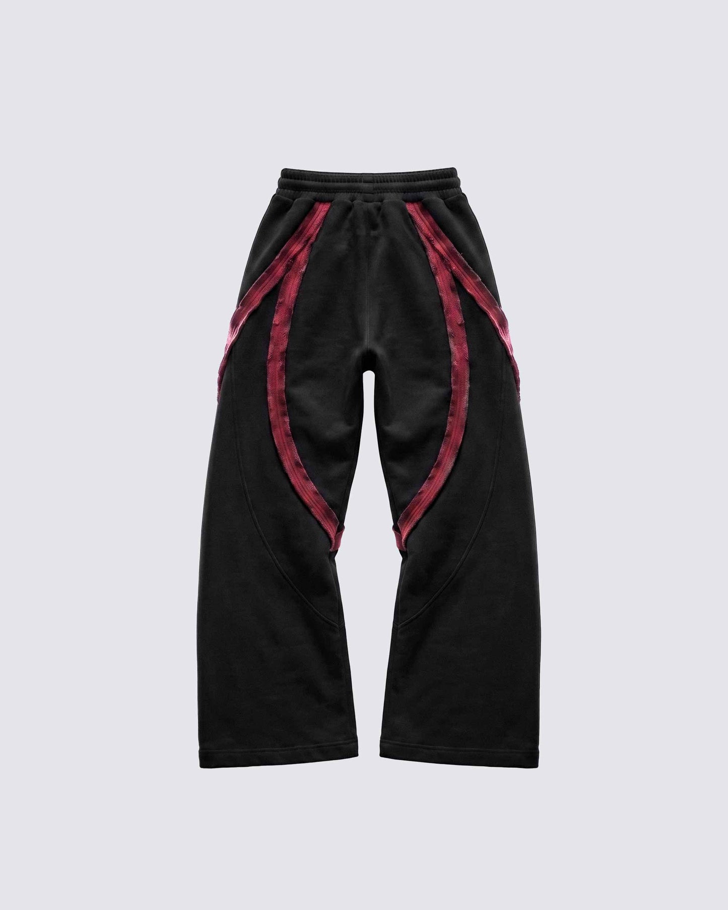 GRYFT SYMBIOTE Series | Dark Retro Sport Patchwork Sweatpants
