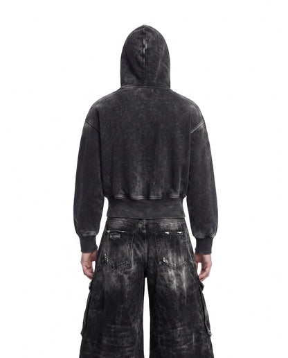 GRYFT Vintage Streetwear Distressed Cargo Jeans
