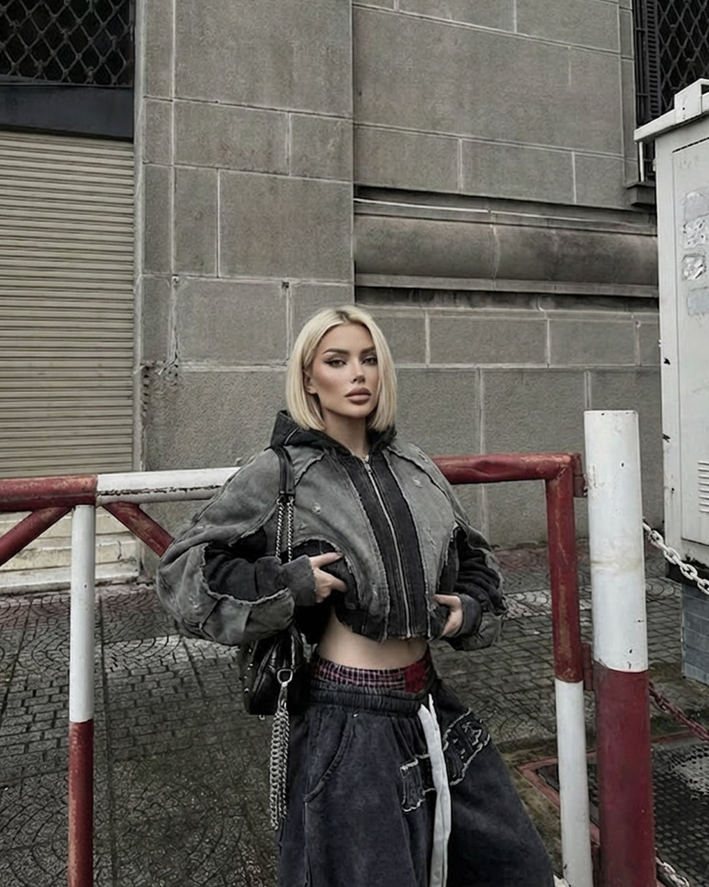 RUINED AMUSEMENT PARK SERIES-Wasteland Style Jacket