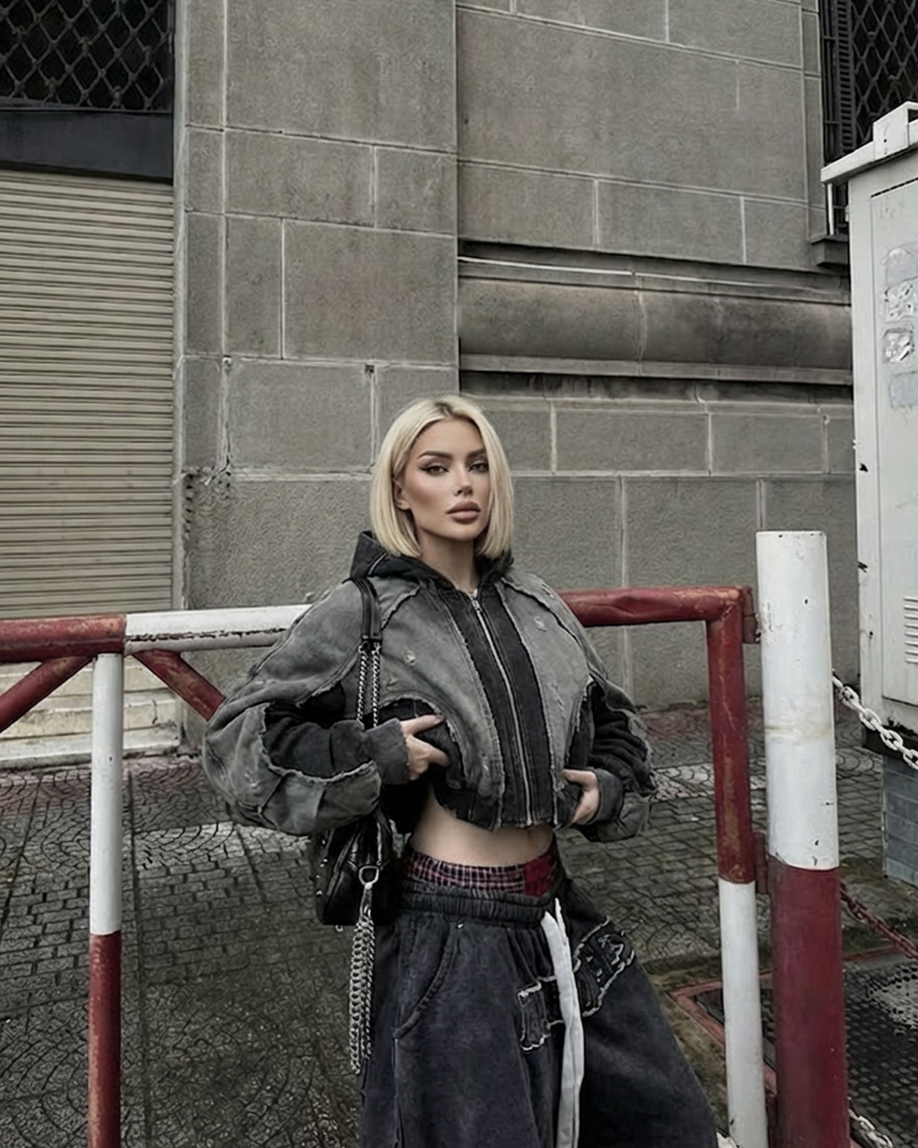 RUINED AMUSEMENT PARK SERIES-Wasteland Style Jacket