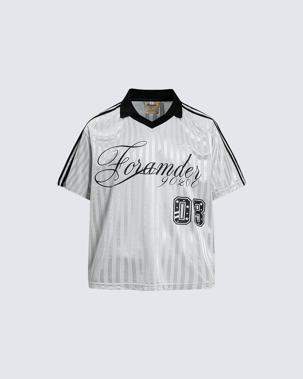 New Striped Polo Jersey T-Shirt