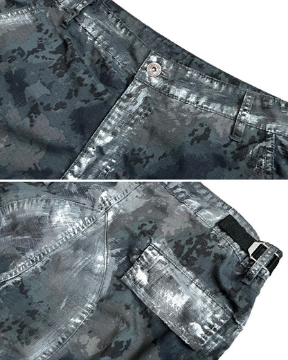 GRYFT Grunge Layered Shorts