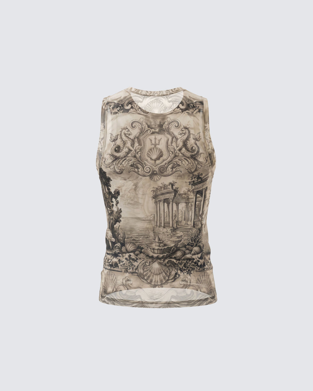 BARREN Series | Apocalyptic Pilgrimage Printed Tank