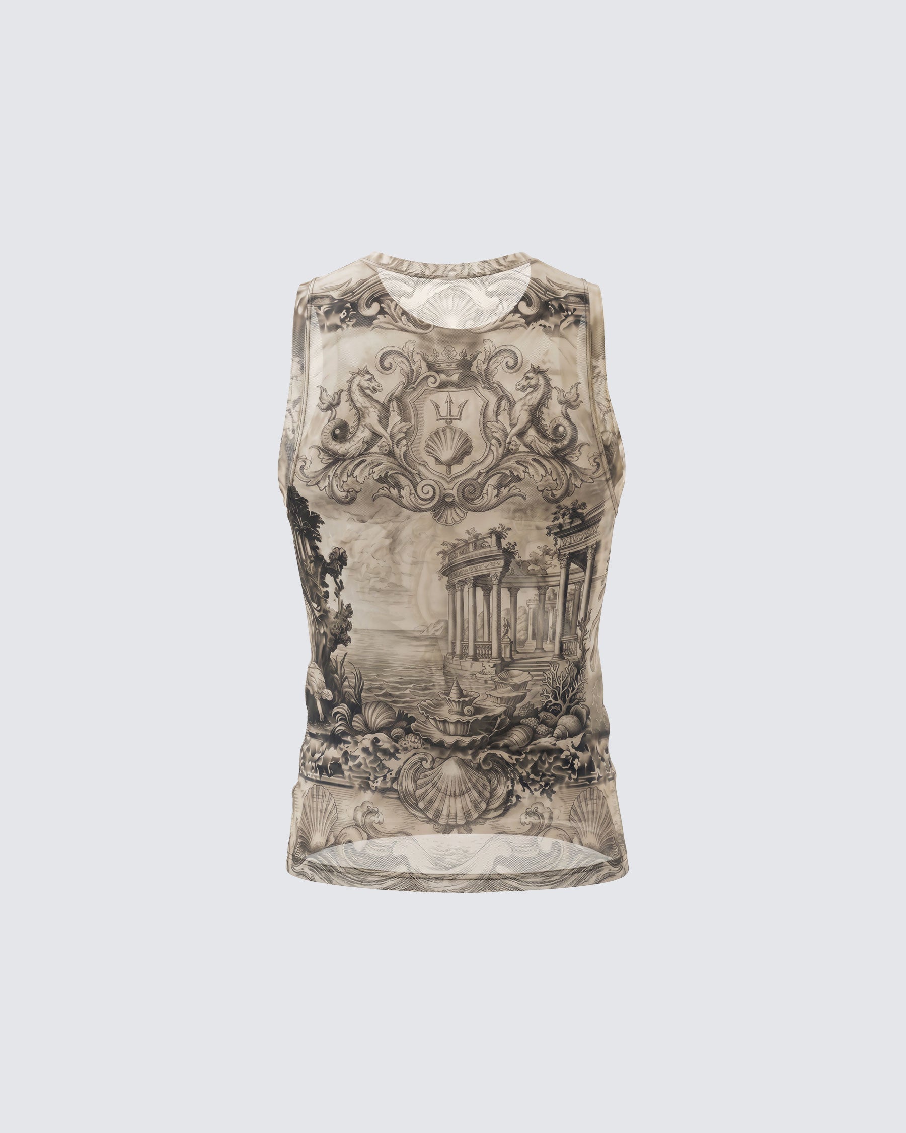 BARREN Series | Apocalyptic Pilgrimage Printed Tank