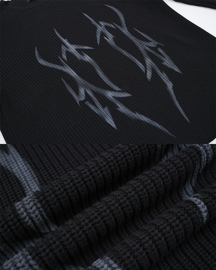 GRYFT Gothic Graphic Sweater
