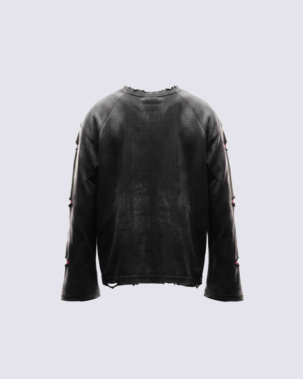 GRYFT RED RUST Series | Distressed Raglan Long Sleeve