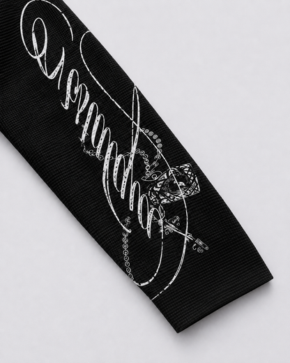 GRYFT Gothic Dark Printed Sweater