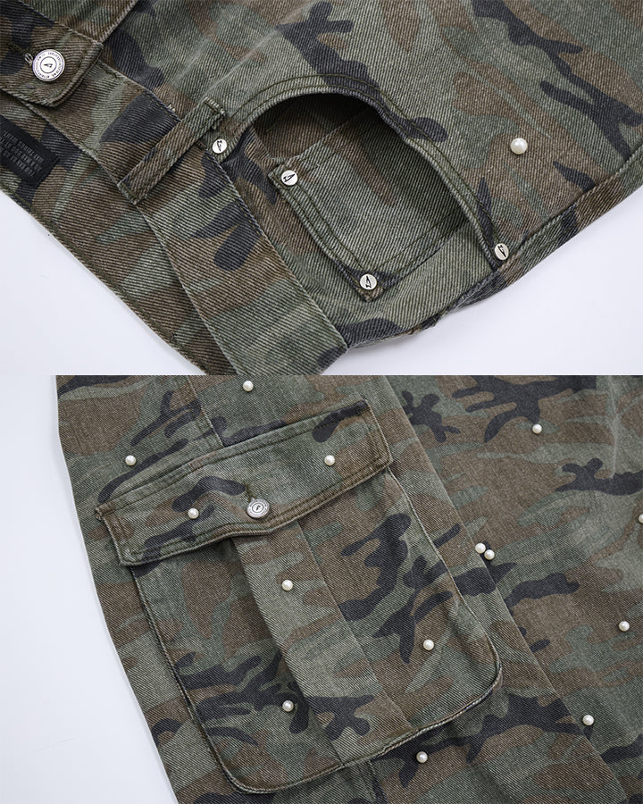 GRYFT Vintage Camo Cargo Pants