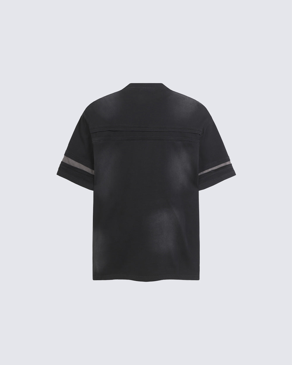 American Utility Contrast Panel Boxy New Tee