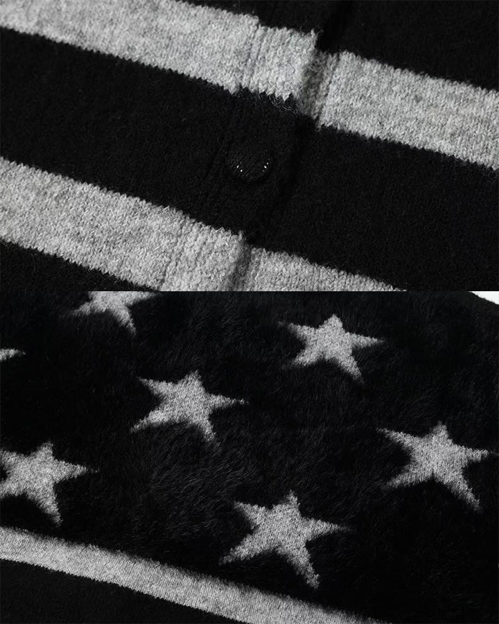 GRYFT Retro Patchwork Sweater