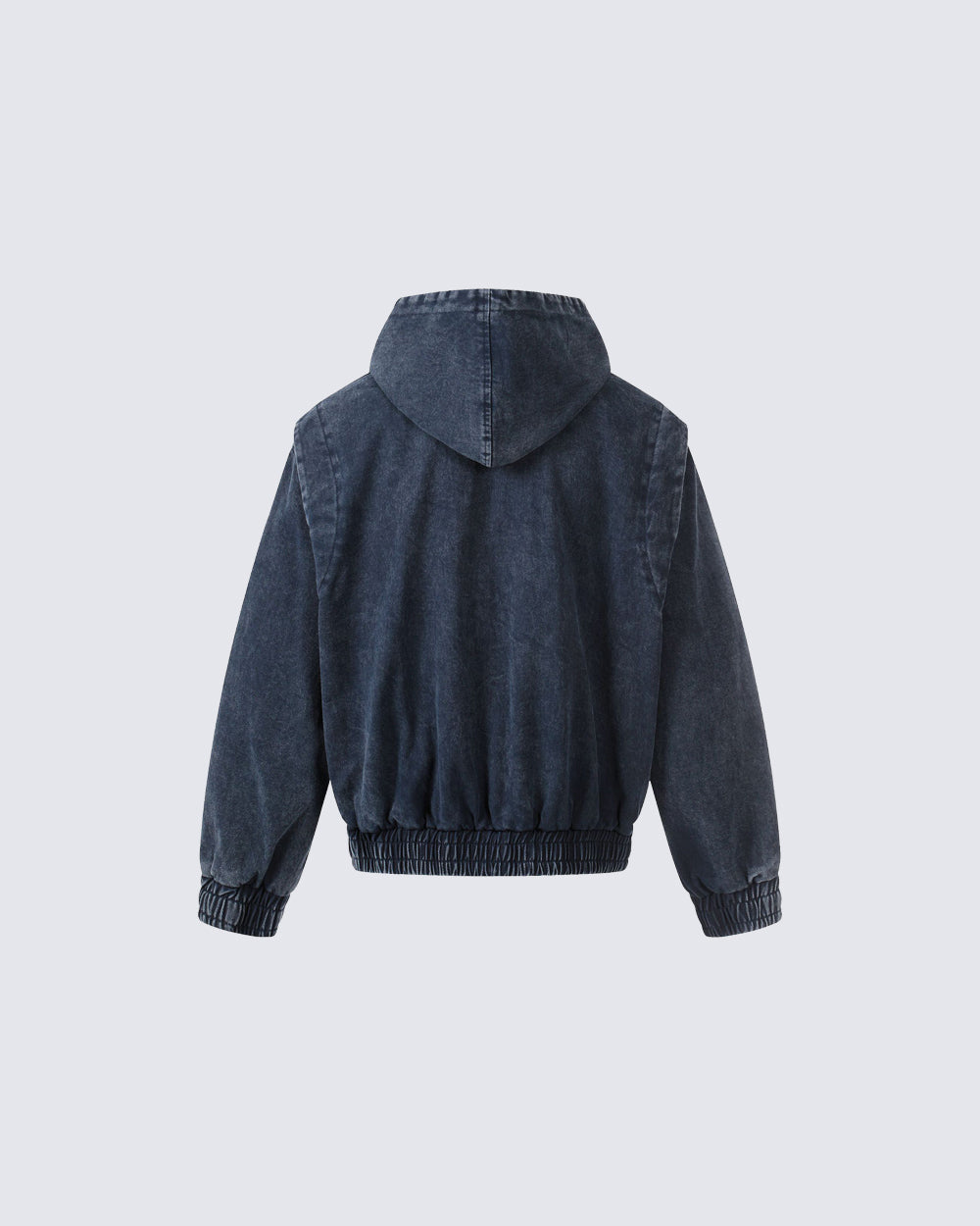 New Arrival Hooded Buckle Denim Jacket