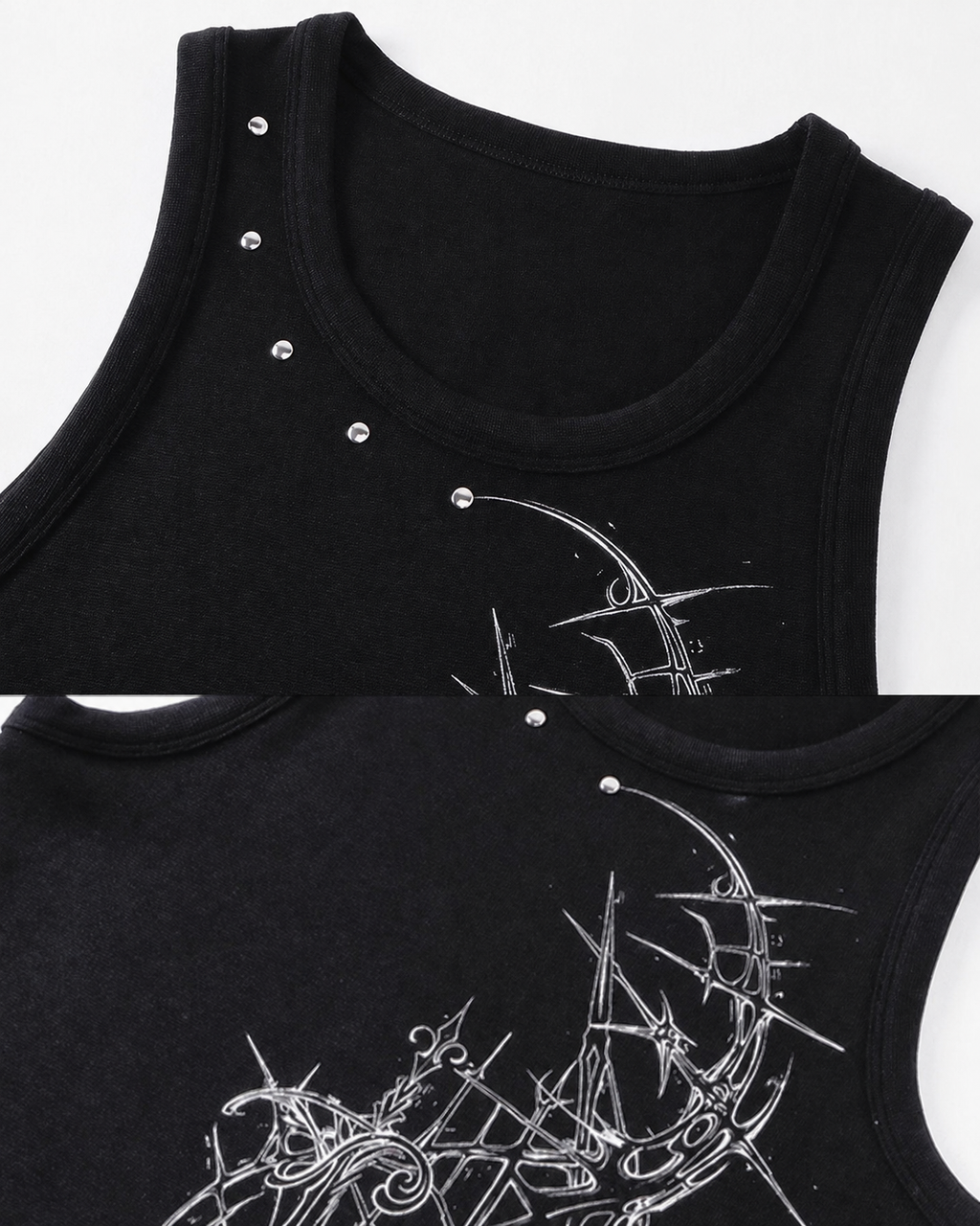 GRYFT Gothic Printed Vest