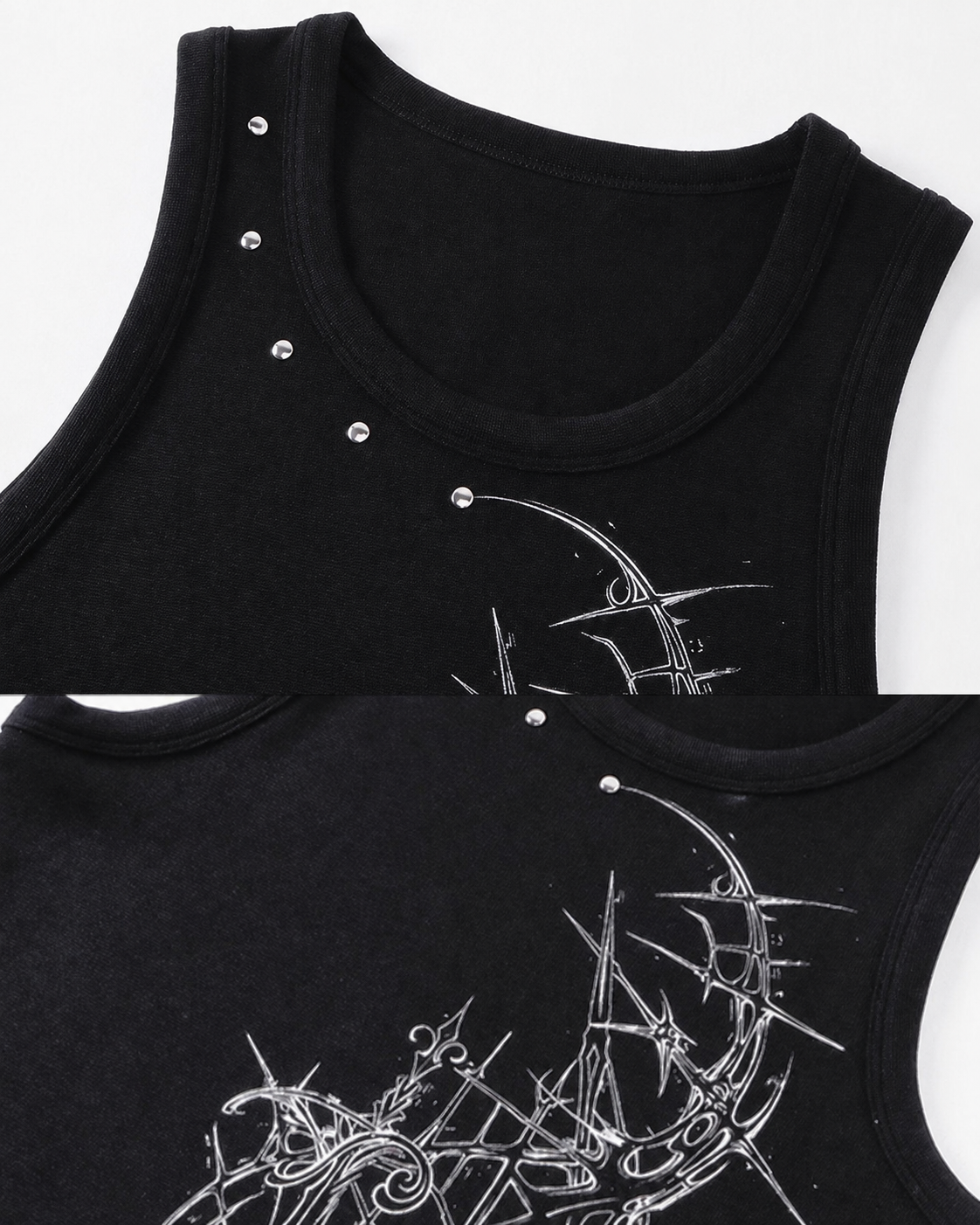 GRYFT Gothic Printed Vest