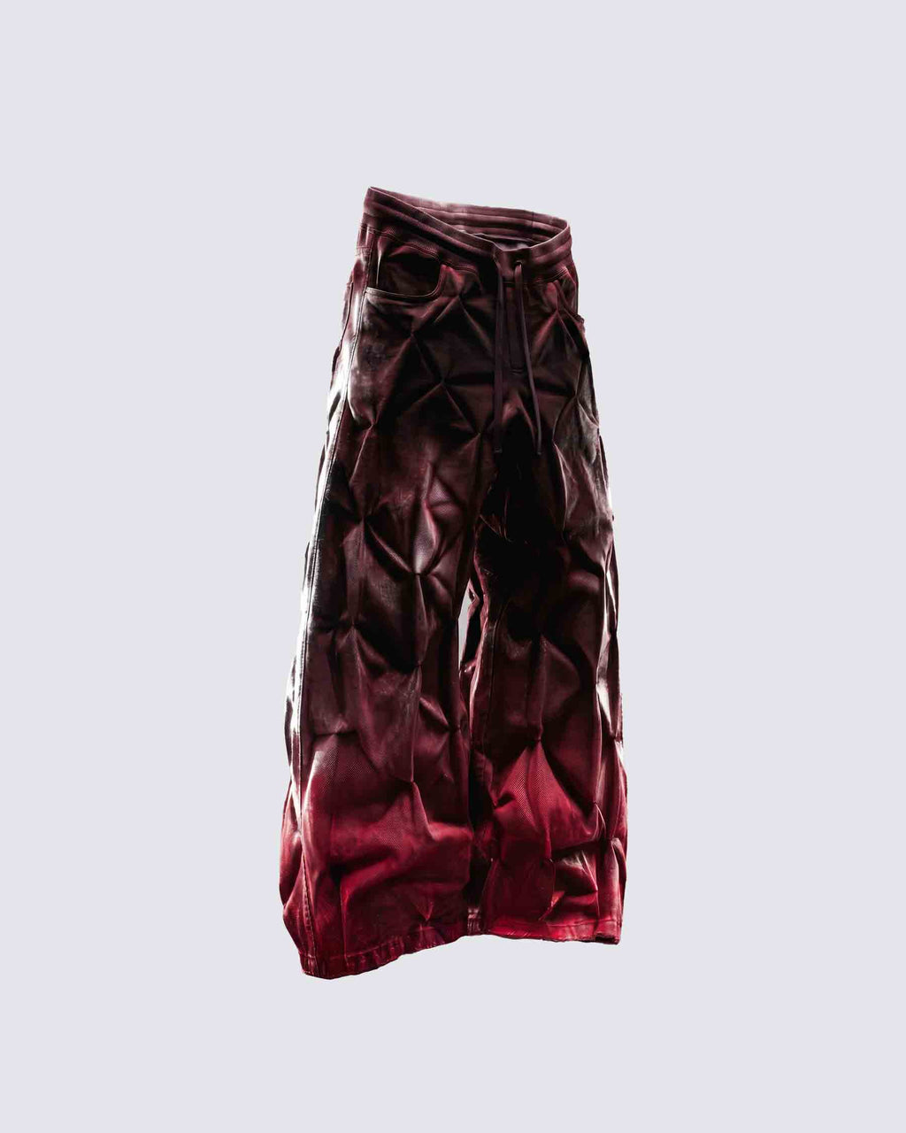 GRYFT RED RUST Series | Structural Wide Leg Pants
