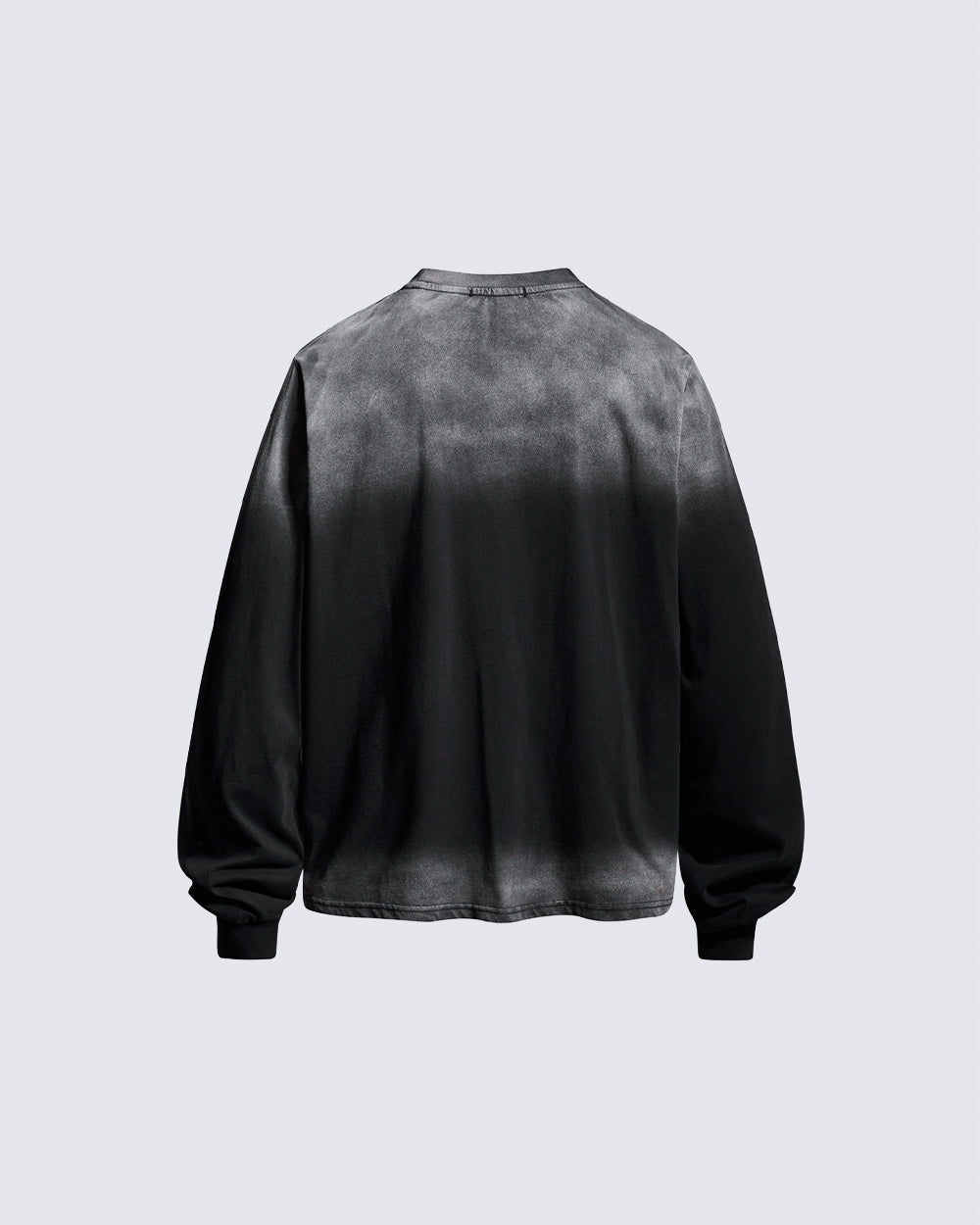 GRYFT Vintage Washed Dog Graphic Long-Sleeve T-Shirt