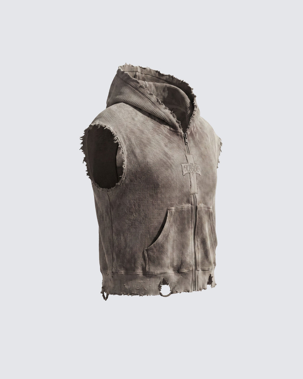 BARREN Series | Apocalyptic Pilgrimage Cross Hooded Vest