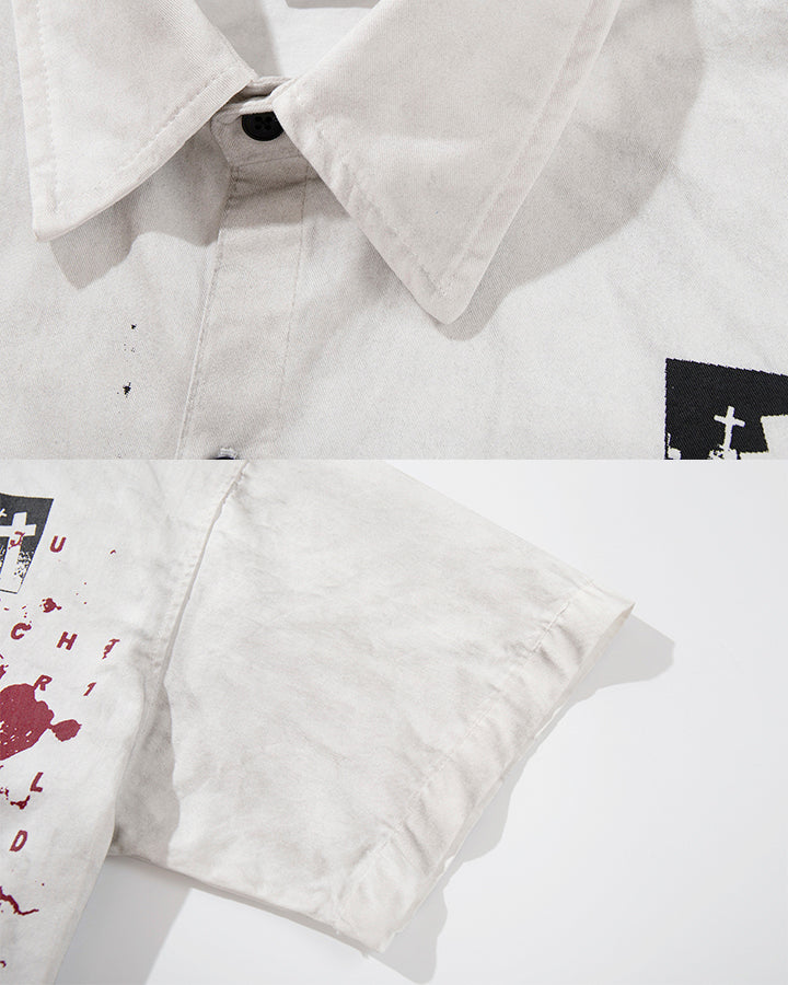 New American Wasteland Style Short Sleeve Shirt