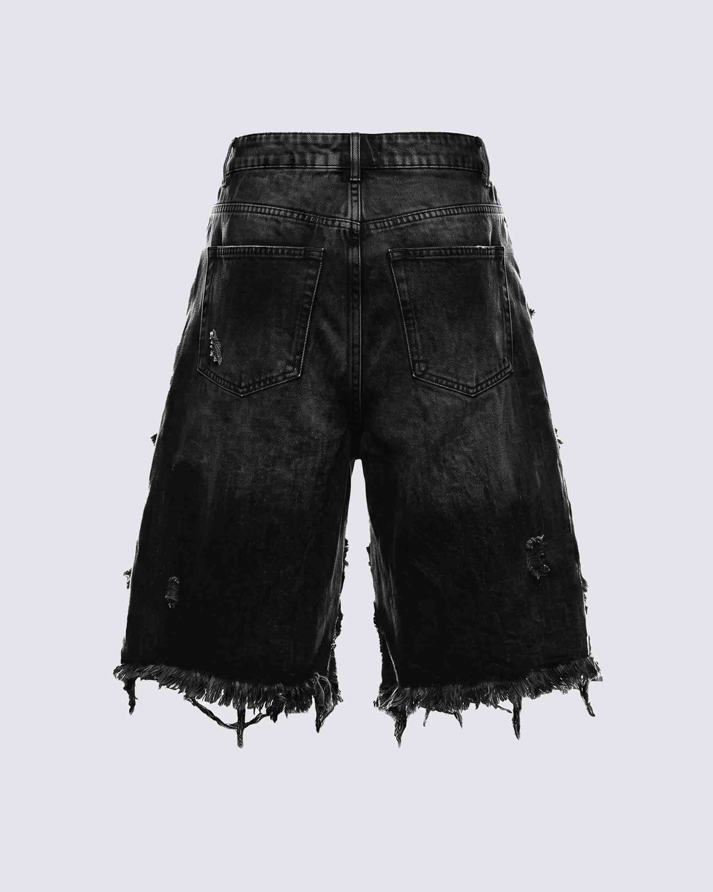GRYFT RED RUST Series | Distressed Denim Shorts
