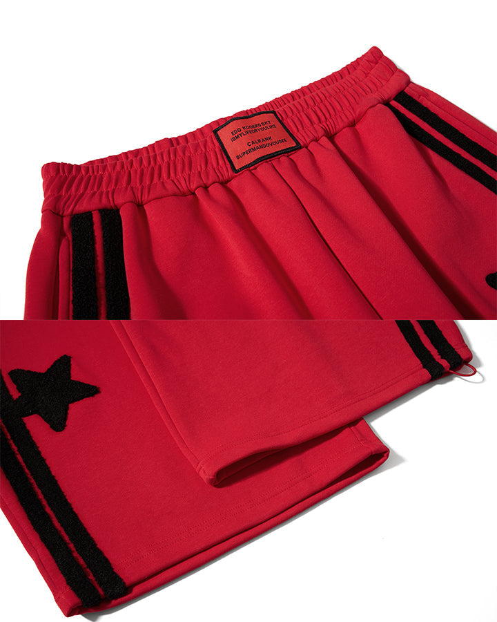 GRYFT Y2K Star Stripe Baggy Scimitar Pants