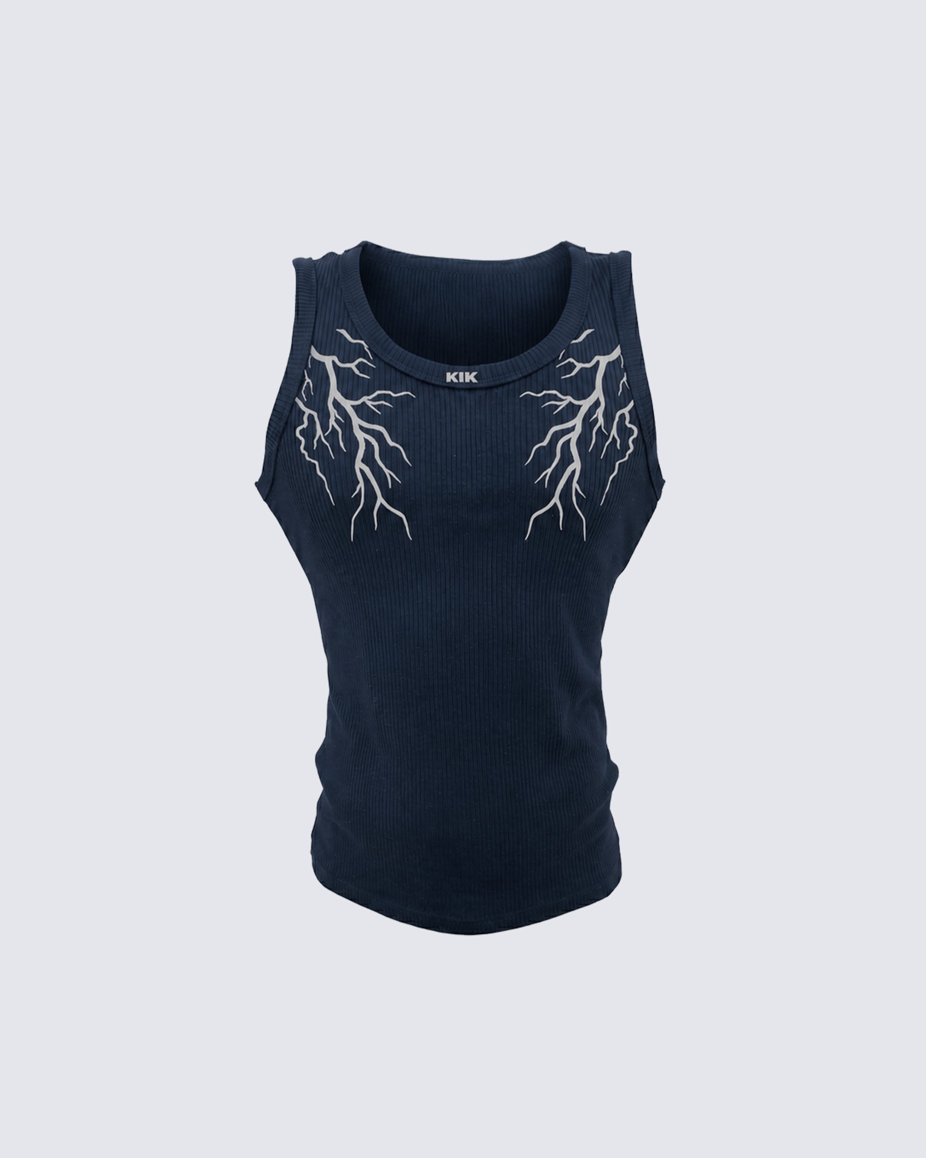 LIGHTNING Series | Street Style Ribbed Tank Top