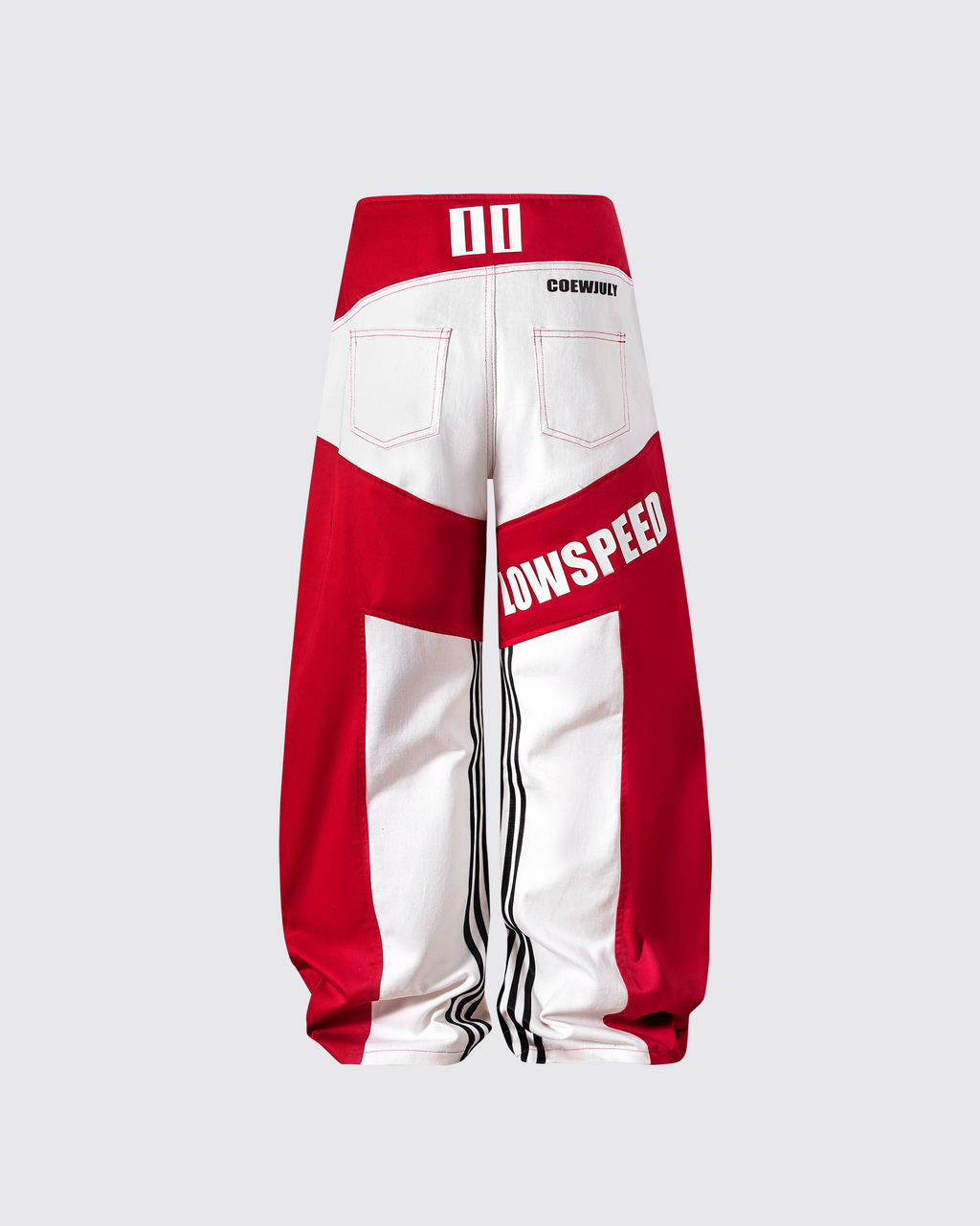 GRYFT Racing Style Graphic Oversized Pants