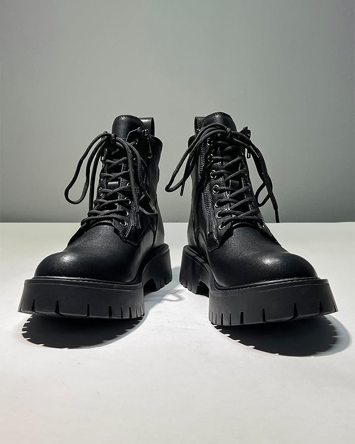 Side-Zip Workwear Martin Boots New