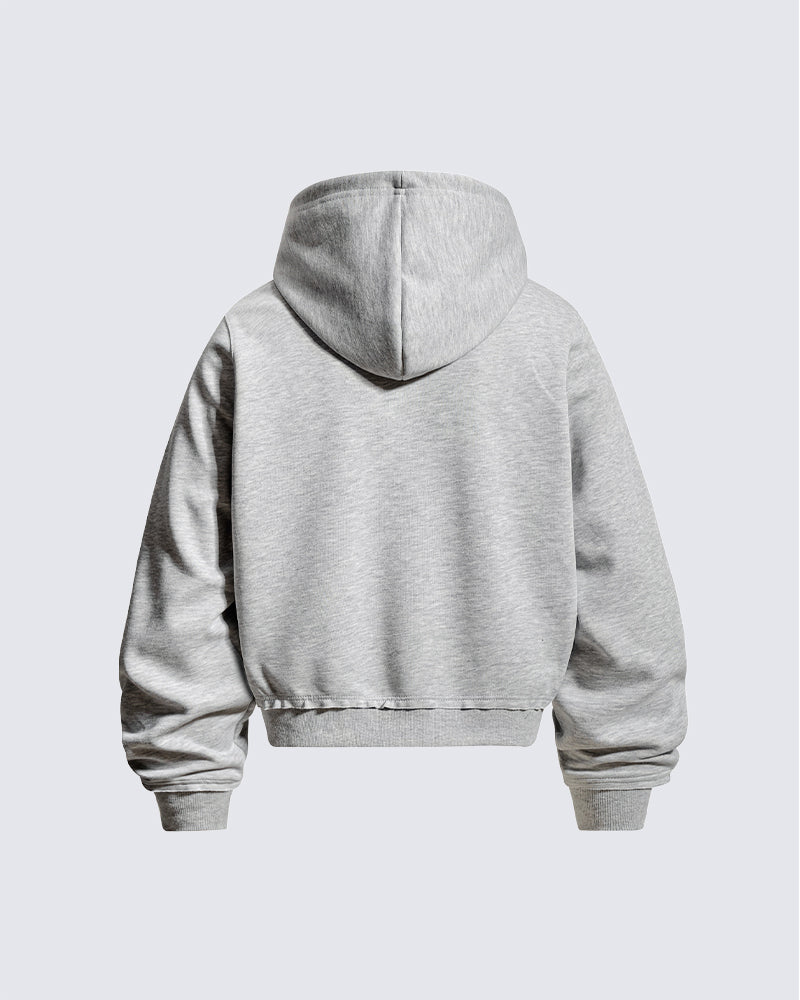 GRYFT Street Hip-Hop Heavyweight Zip Hoodie