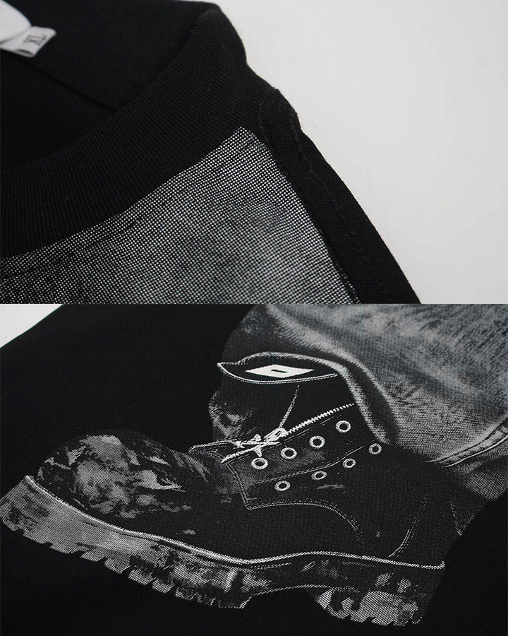 Subculture Street Cool Graphic Cotton T-Shirt